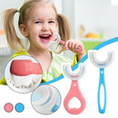 Escova de dentes em forma de U 360° para crianças KiddoJoy COMPRE 1 E LEVA 2 + EBOOK