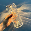 Luminária de Luxo Cristal Light 16 Cores Sensível ao Toque