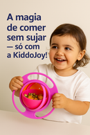 Tigela Mágica Giroscópica Infantil KiddoJoy + 1 ebook de brinde
