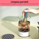 Limpador de Pincéis de Maquilhagem  2 em 1 Inovador USB CLEANBRUSH