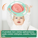 Tigela Mágica Giroscópica Infantil KiddoJoy + 1 ebook de brinde