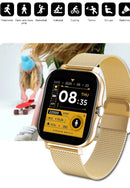 Relógio smartwatch inteligente com uma pulseira de brinde