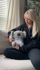 Koala Sonolento™  para ajudar a aliviar a ansiedade, com respiração, batimentos cardíacos e luz