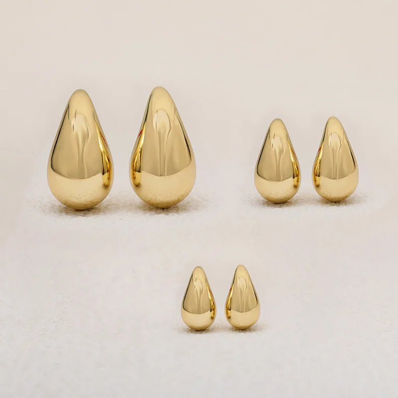 Brincos em forma de lágrimas LumièreChic  adquira 1 par e leve 3 pares de oferta