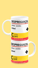 Canecas personalida tema CAFÉ