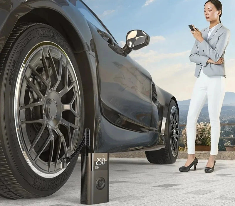 Mini compressor de ar 12V 150PSI Bomba de ar elétrica EcoVolt