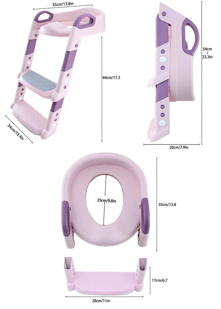 Vaso sanitário dobrável para crianças KiddoJoy