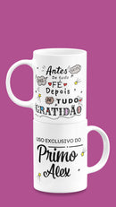 Canecas personalida tema religioso