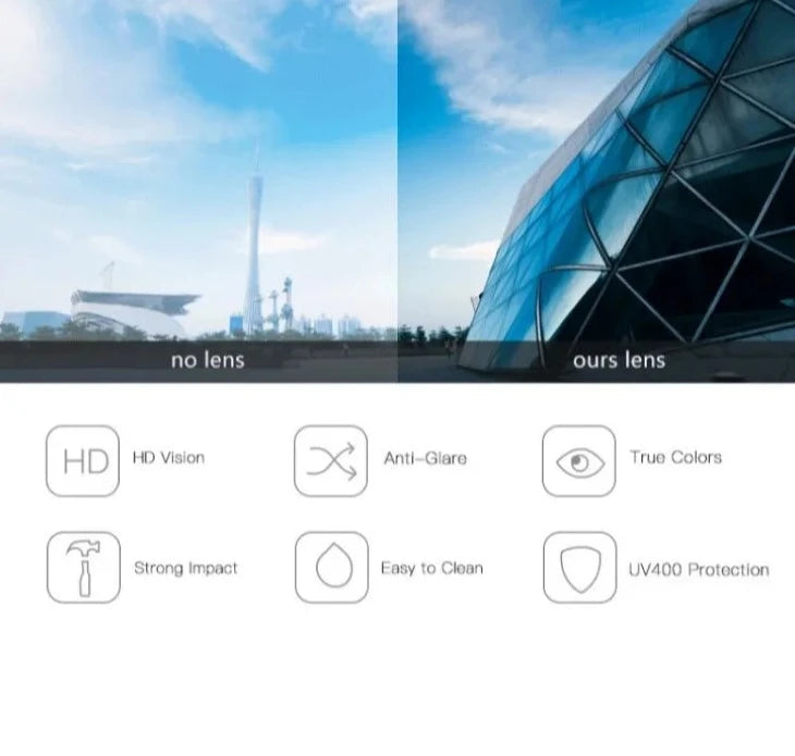 Óculo de sol  clássico designer vintage LumièreChic