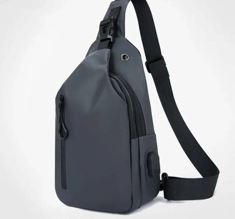 Bolsa Masculina de ombro à prova d'água  Lumière Chic