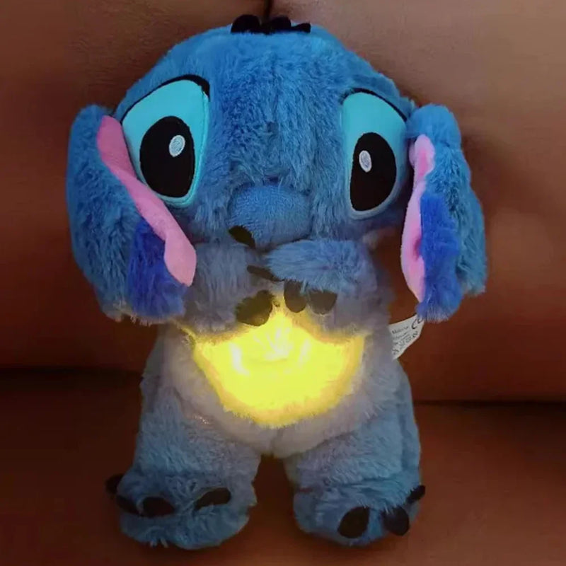 Peluche Stitch que Respira, Brilha e Toca Músicas  Interativo