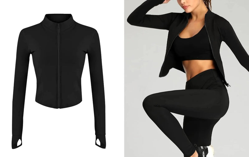 Jaqueta de ginástica fitness FitForce