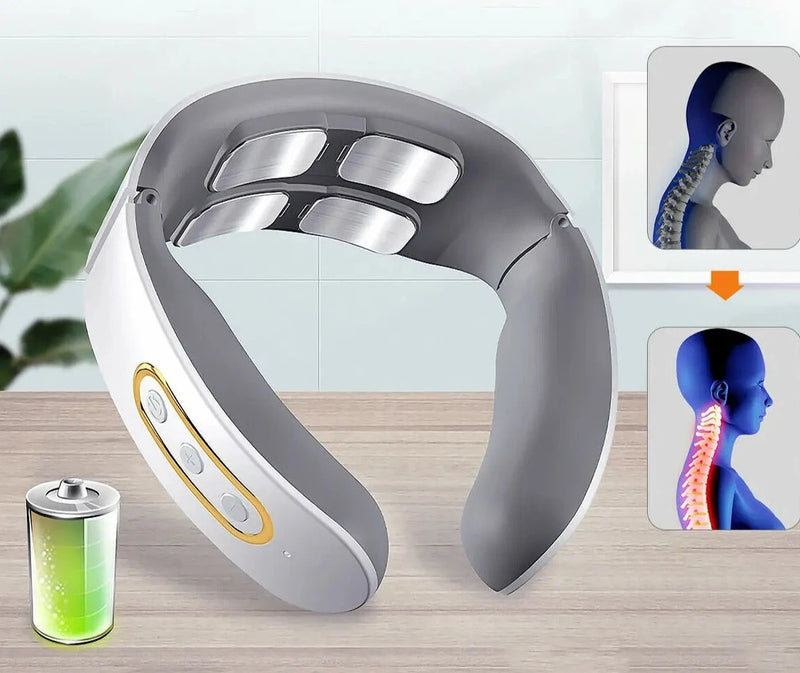 Massageador para pescoço elétrico de pulso EcoVolt