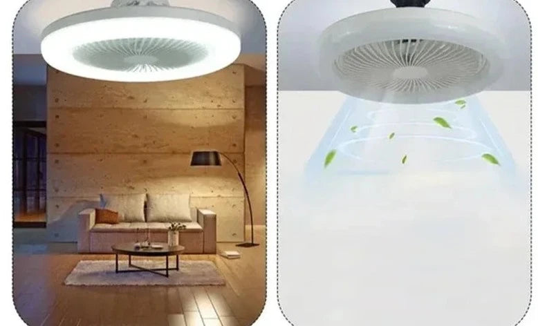 Ventilador de teto inteligente 3 em 1 com controle remoto EcoVolt