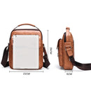 Saco de mensageiro portátil para homem Tiracolo