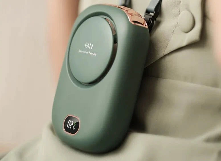Novo mini ventilador portátil  recarregável EcoVolt