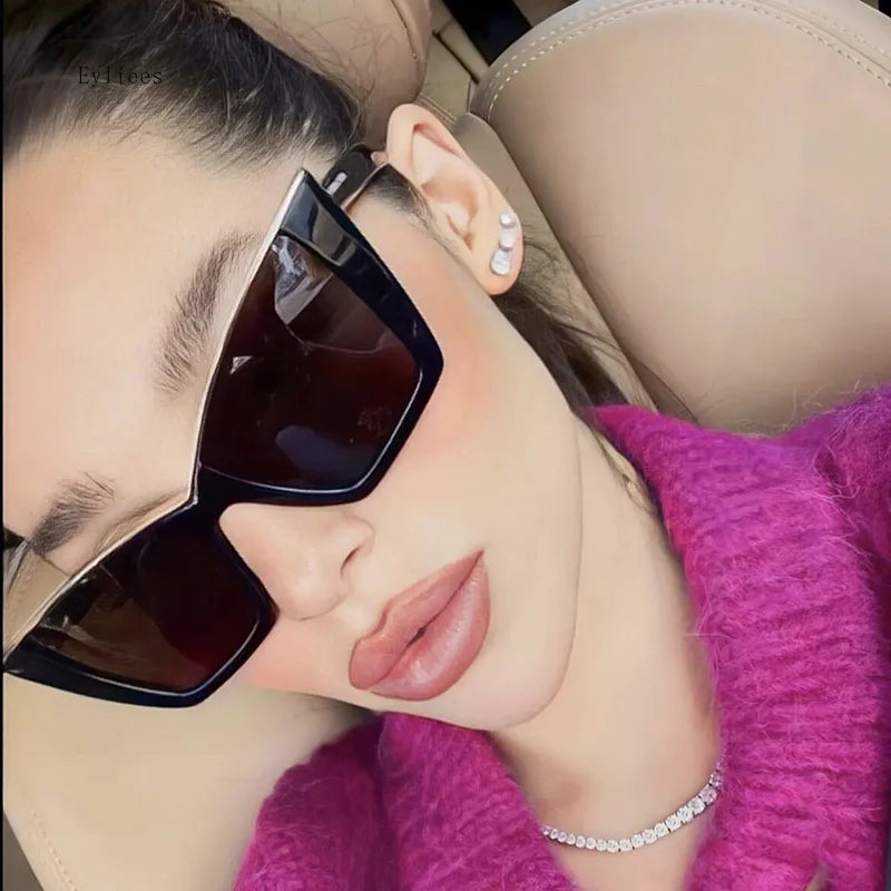 Óculo de sol  moda oversized  LumièreChic