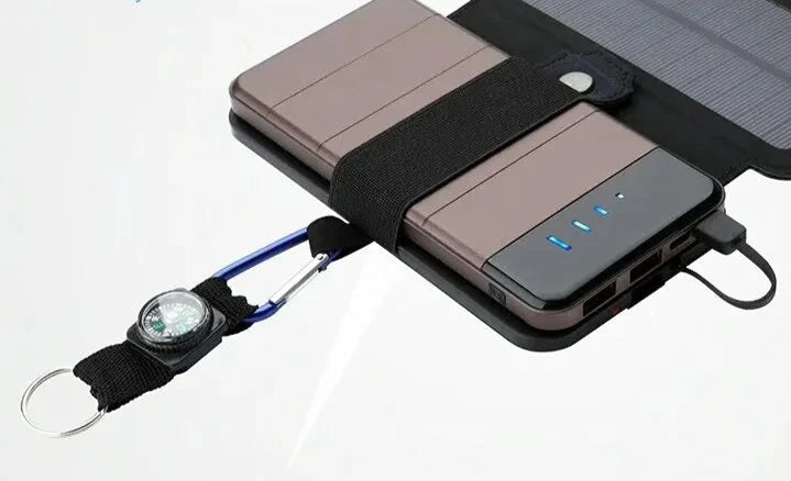 Painel de carregamento solar portátil multifuncional EcoVolt