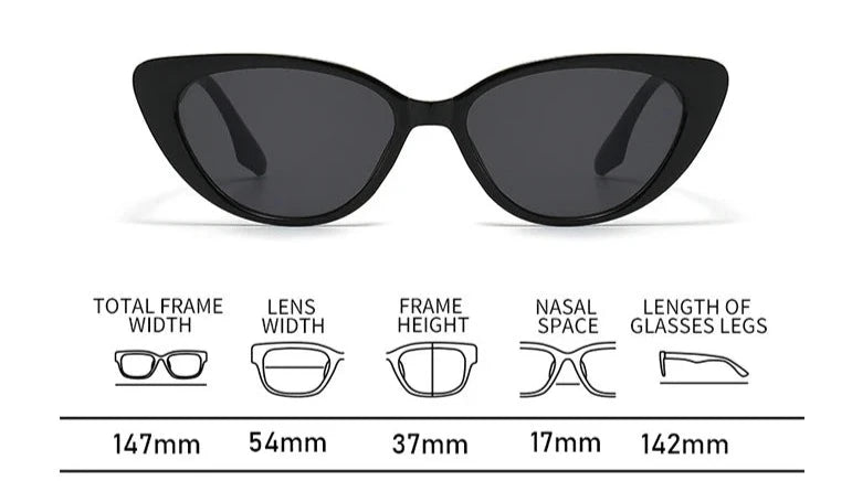 Óculos de sol olho de gato LumièreChic 2024