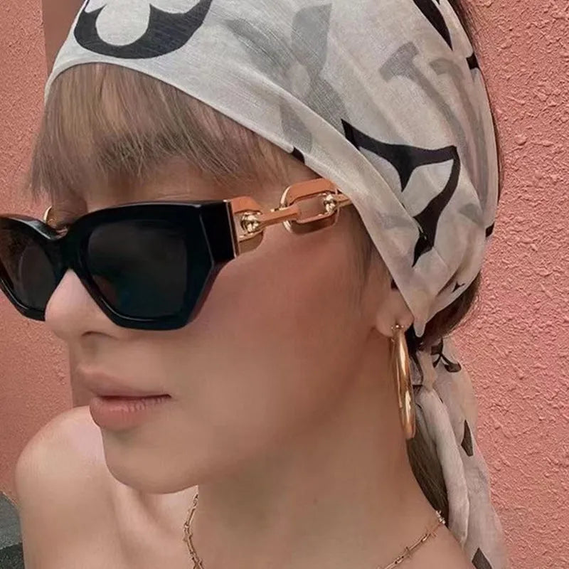 Óculos de sol Cat Eye chunky LumièreChic