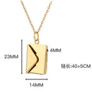 Colar Carta do Amor LOVE YOU LumièreChic