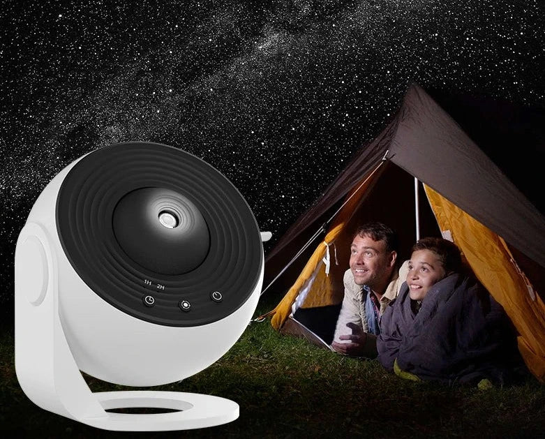 Luz noturna galáxia projetor céu estrelado 360 ° EcoVolt