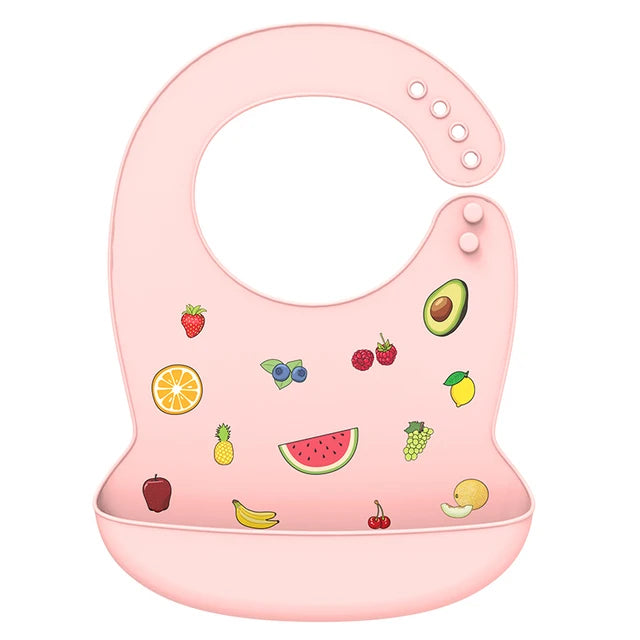 Babador de silicone à prova de água para bebês KiddoJoy