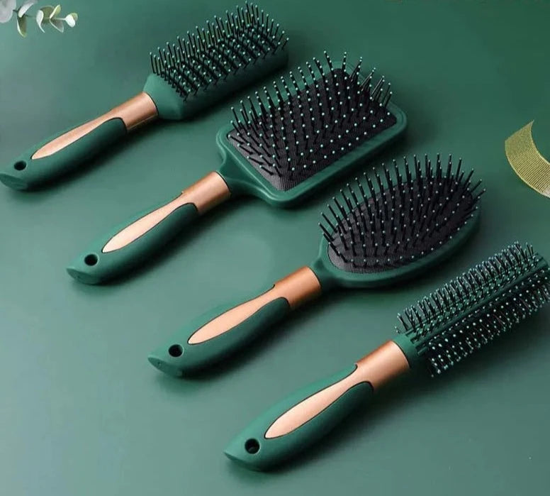 KIT 4 escova desembaraçar anti estática salão Lumière Chic