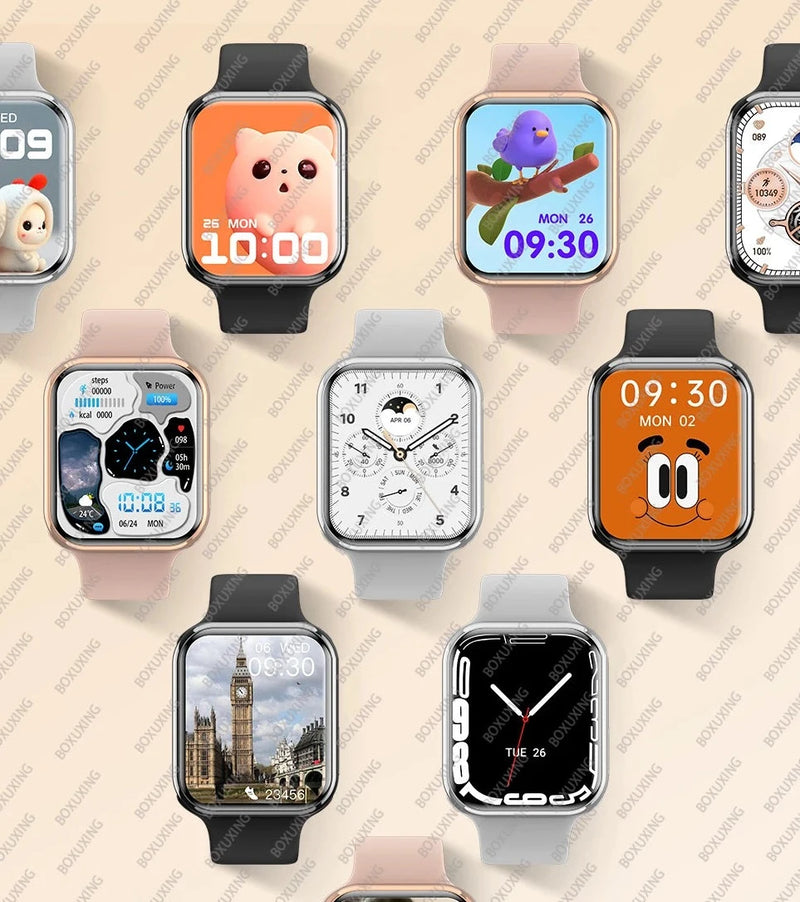 Relógio Smart Watch Series 9 com uma pulseira de brinde