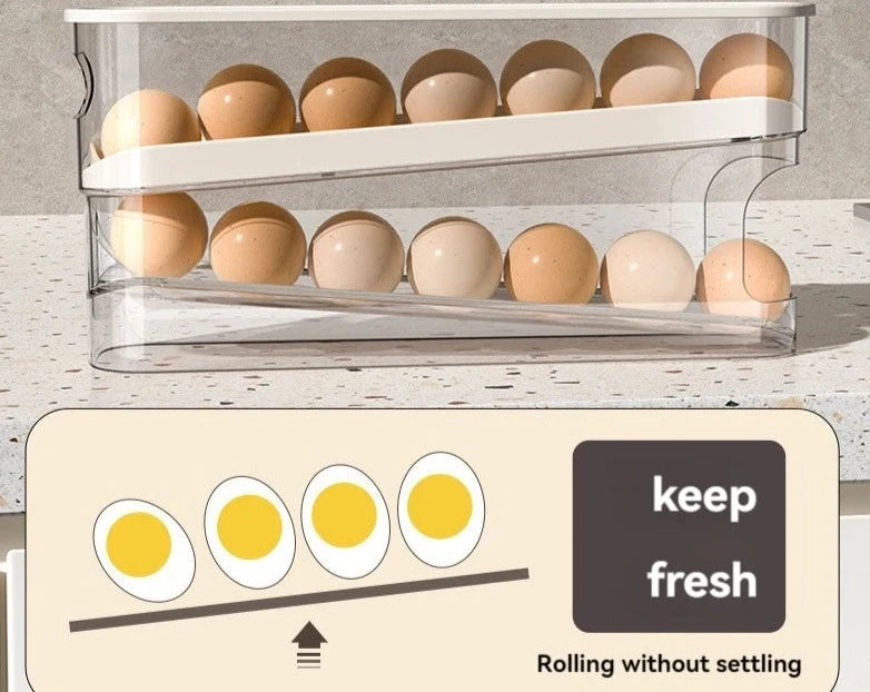 Suporte para ovos de rolagem automática EssenceHouse