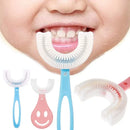 Escova de dentes em forma de U 360° para crianças KiddoJoy COMPRE 1 E LEVA 2 + EBOOK