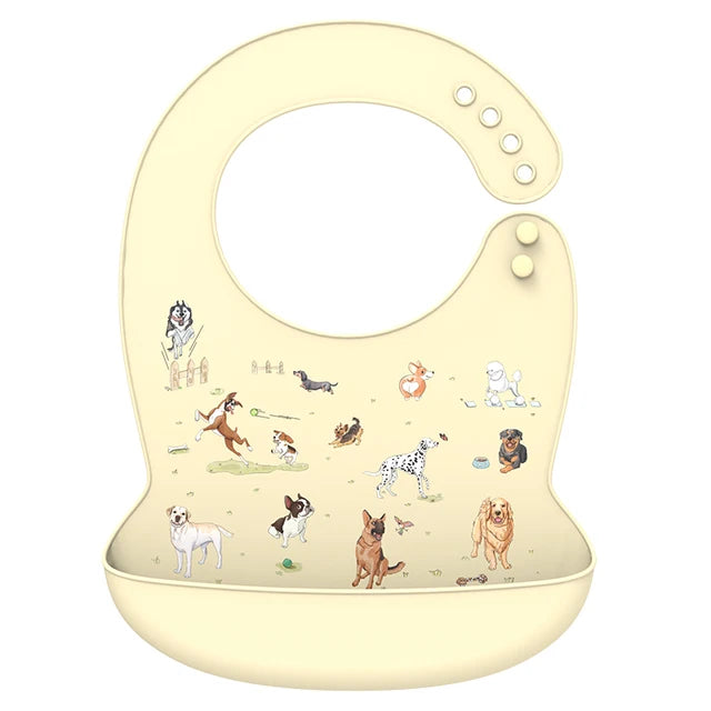 Babador de silicone à prova de água para bebês KiddoJoy