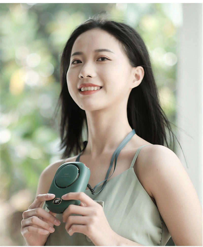 Novo mini ventilador portátil  recarregável EcoVolt