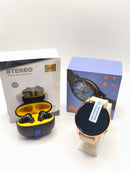 KIT SMART TECH – Smartwatch T2 Pro + Fones Bluetooth S510 TWS