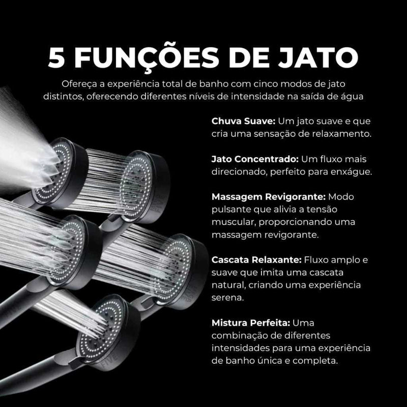 Chuveiro de alta pressão multifuncional EssenceHouse