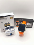 KIT ULTRA TECH – Smartwatch IWO T900 Ultra + Fones Bluetooth S510 TWS