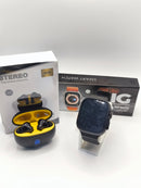KIT ULTRA TECH – Smartwatch IWO T900 Ultra + Fones Bluetooth S510 TWS