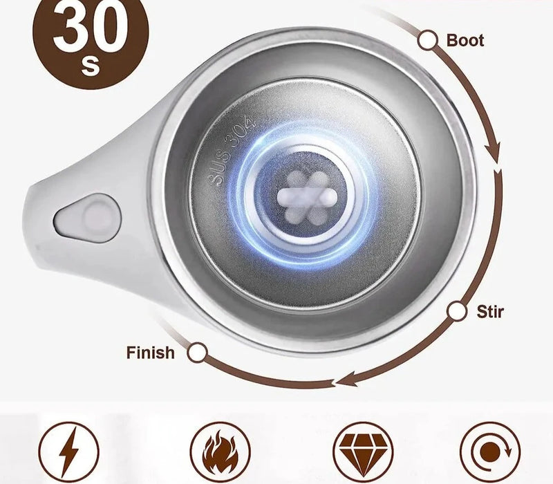 Caneca de agitação automática recarregável portátil EcoVolt