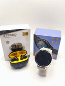 KIT SMART TECH – Smartwatch T2 Pro + Fones Bluetooth S510 TWS